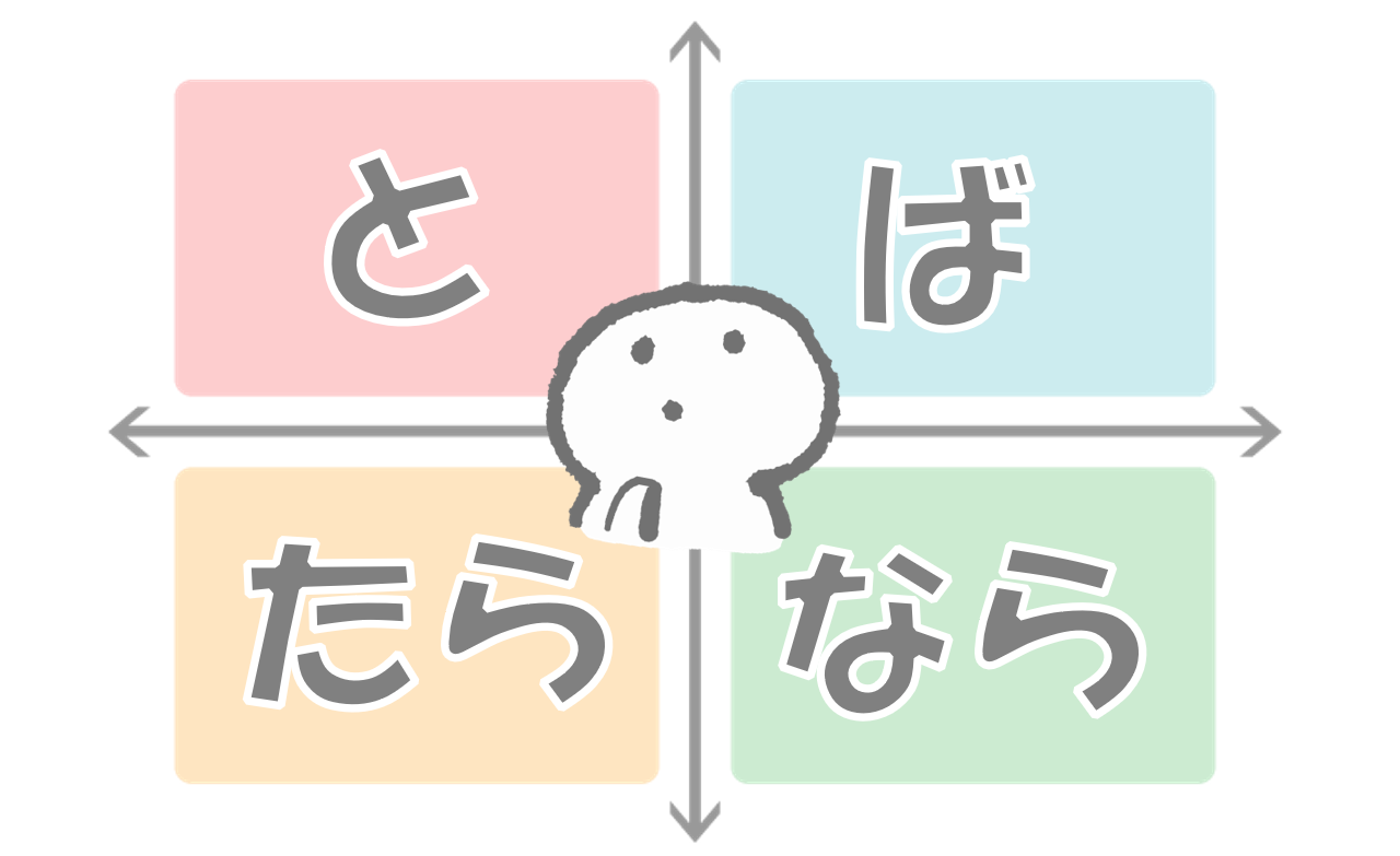 条件を示す「と」「ば」「たら」「なら」 | 日本語教師のネタ帳
