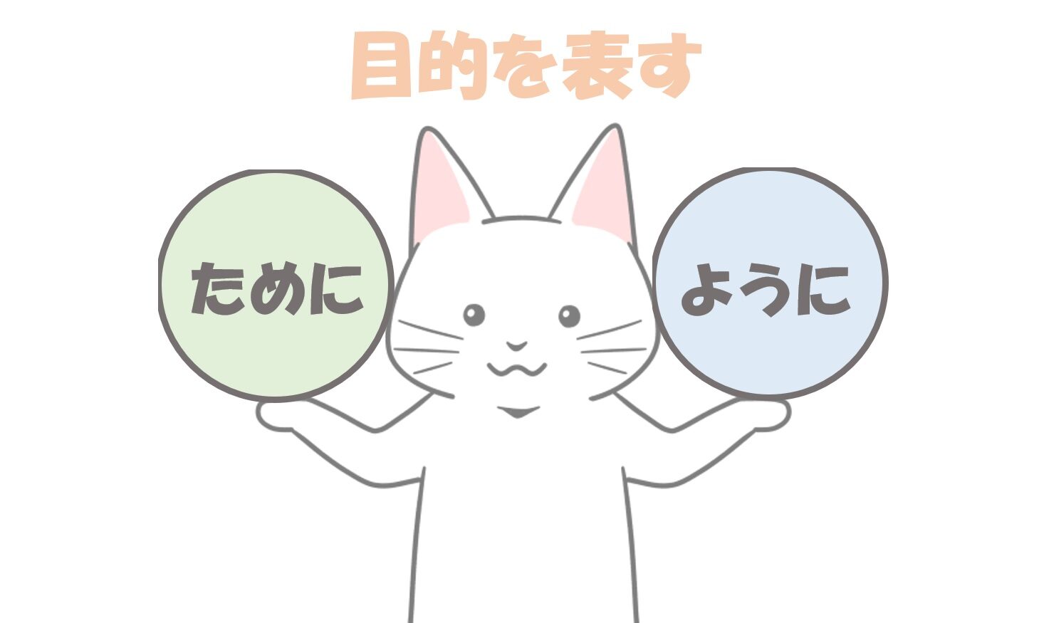 ために、ように猫