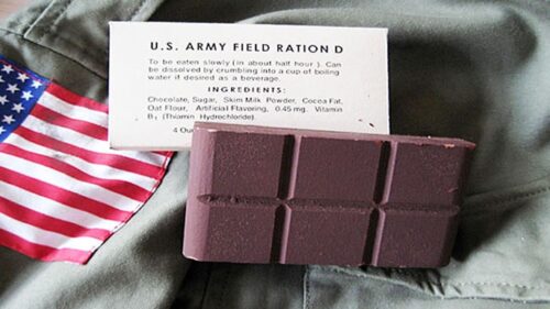 アメリカ軍非常食用チョコレート