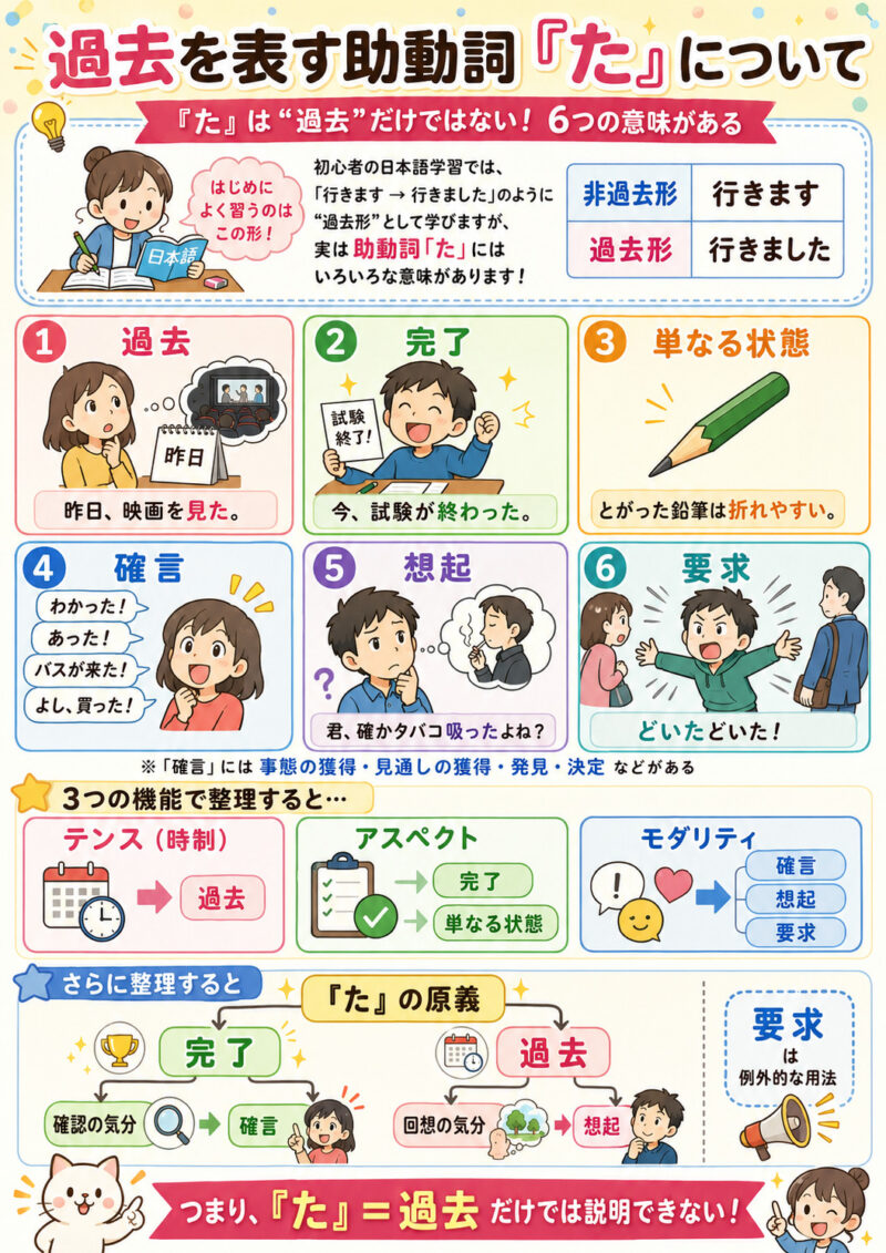 「た」の意味まとめ