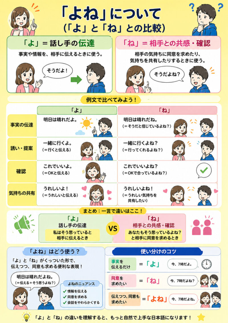 「よね」まとめ