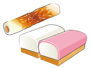 「ちくわ(竹輪)」と「かまぼこ(蒲鉾)」