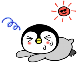 猛暑イラスト