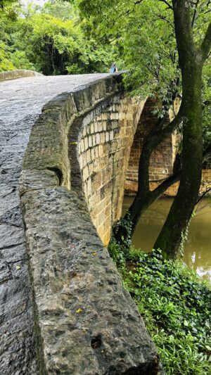 アーチ橋安流橋