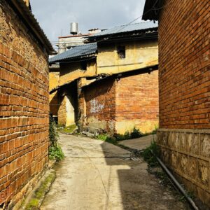 かつてのイ族の村と思しき場所