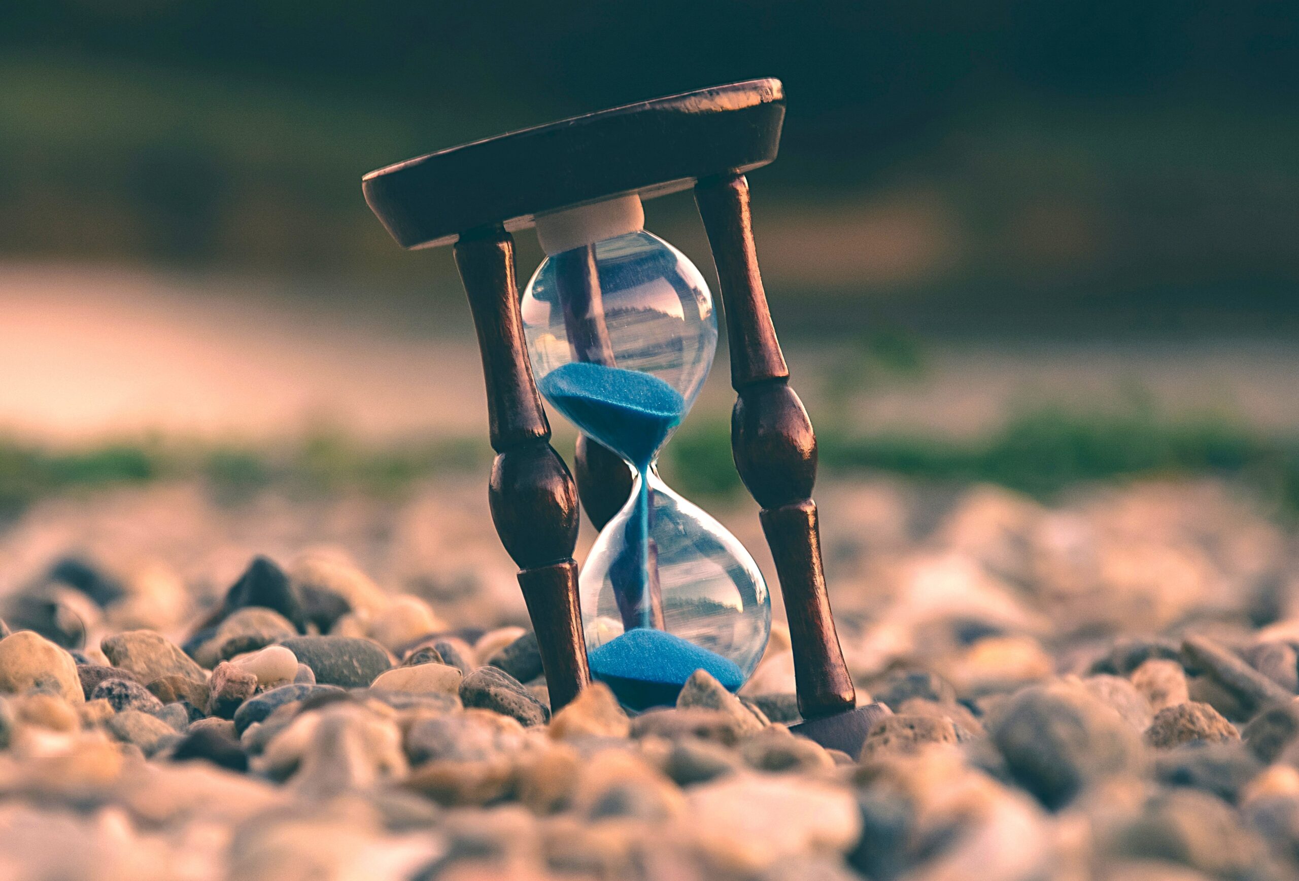 埋まりそうな砂時計