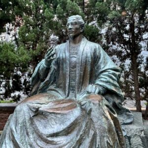 鄭成功像（コロンス島鄭成功記念館前）