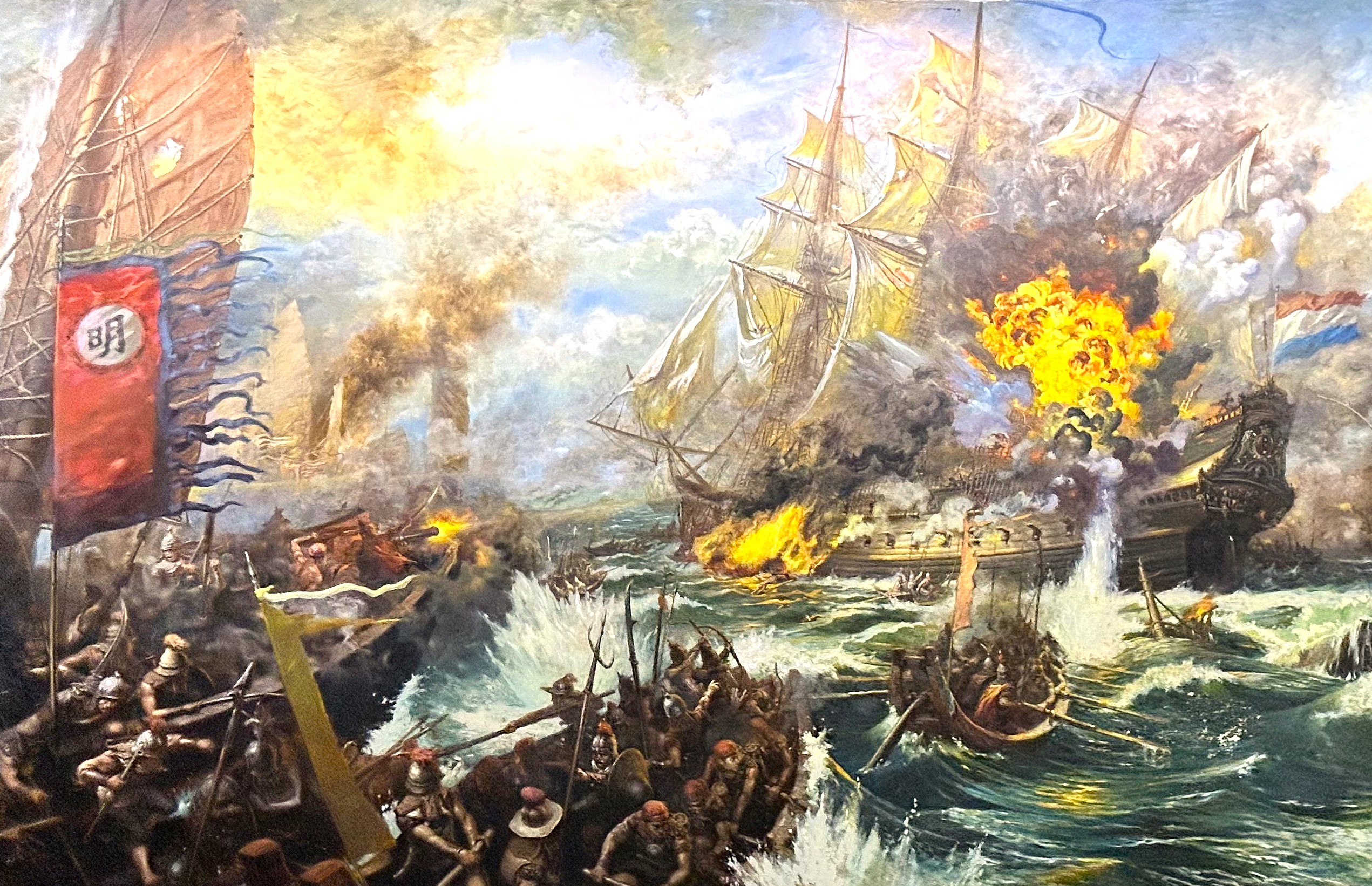 鄭成功軍、オランダとの海戦