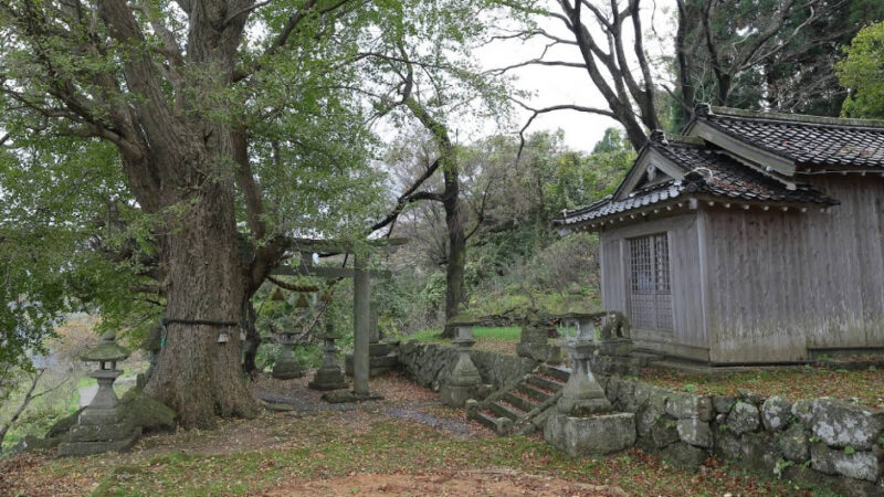 平家落人集落にある平内神社