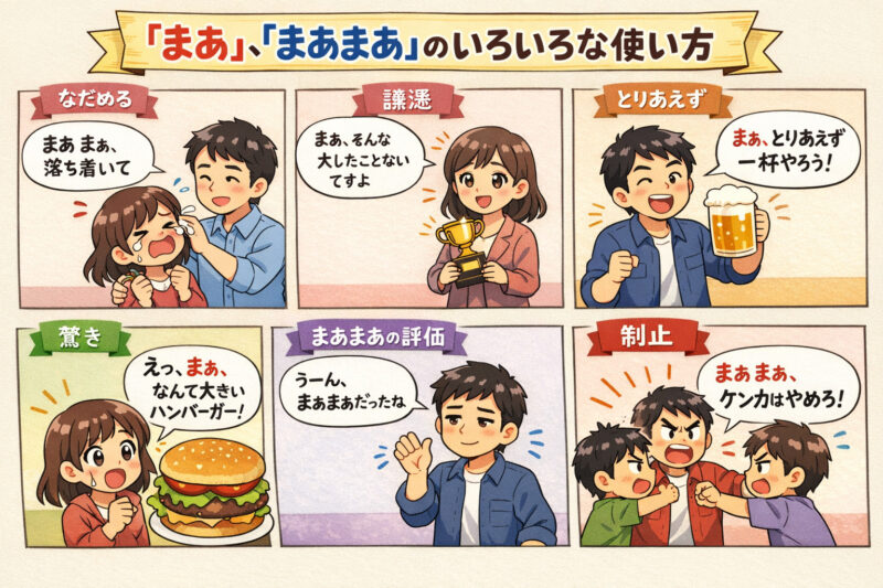 「まあ」「まあまあ」の意味ChatGPT