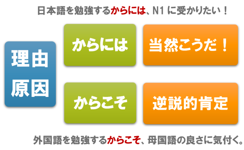 「からには」「からこそ」図解
