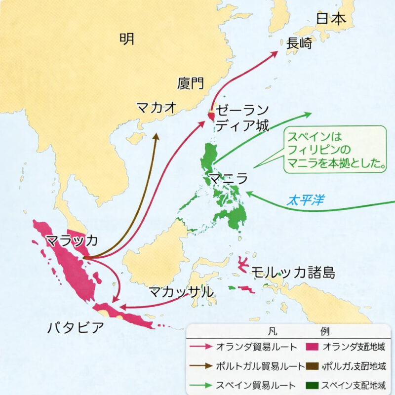 17世紀東アジアの各勢力