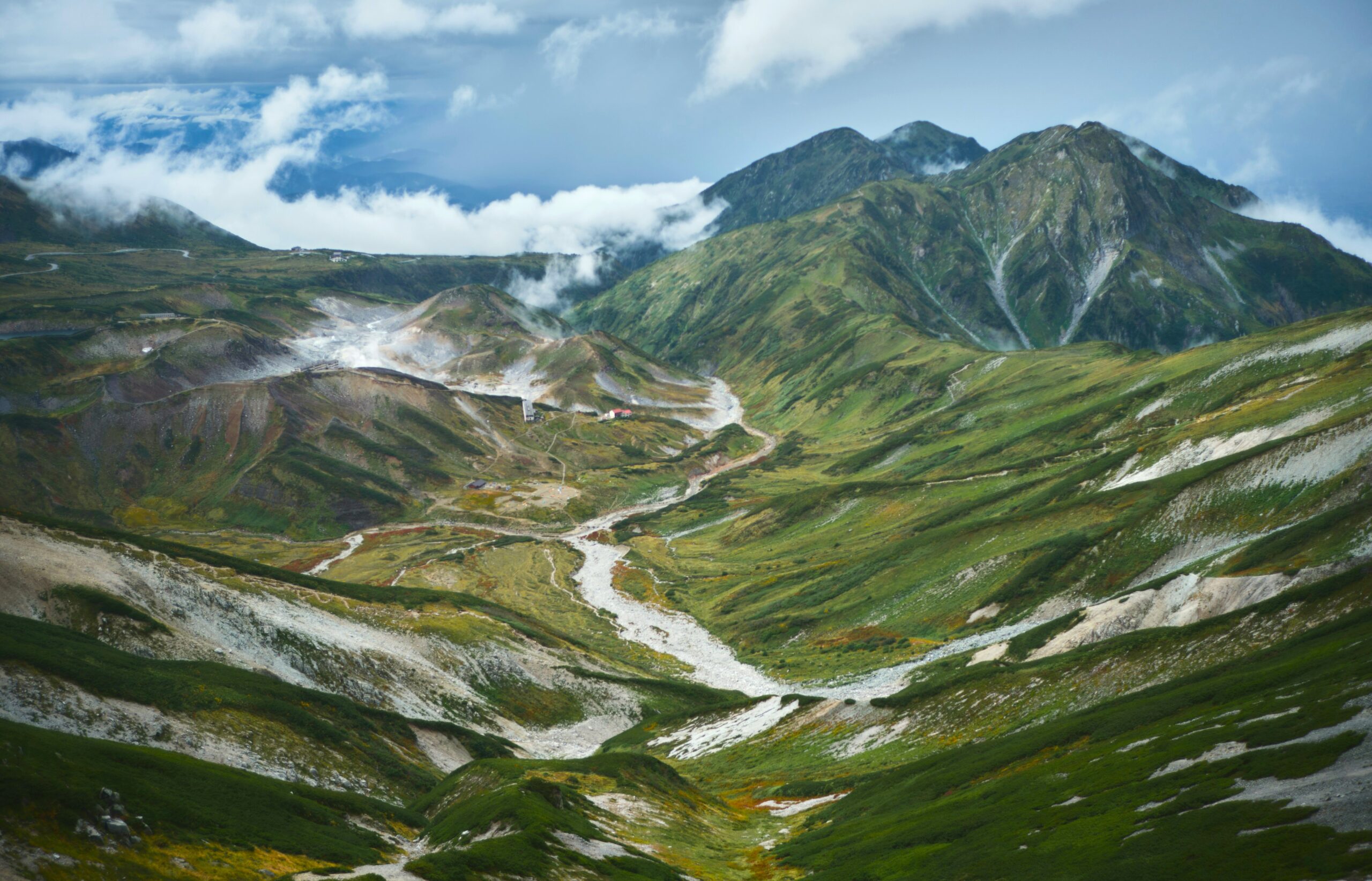 日本のどこかの山