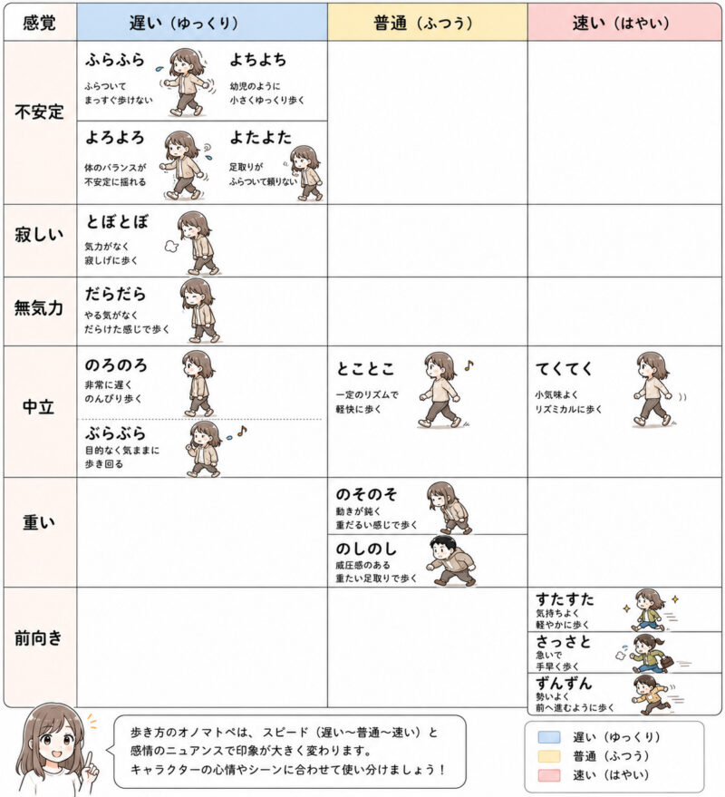 歩くオノマトペ改２