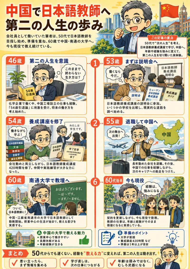 日本語教師への道、私の場合