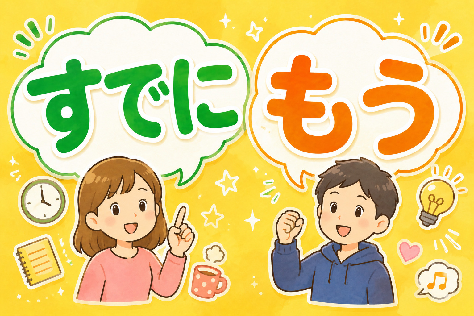 「すでに」「もう」