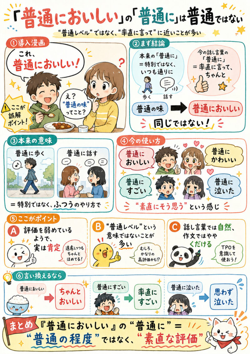 「普通においしい」まとめ
