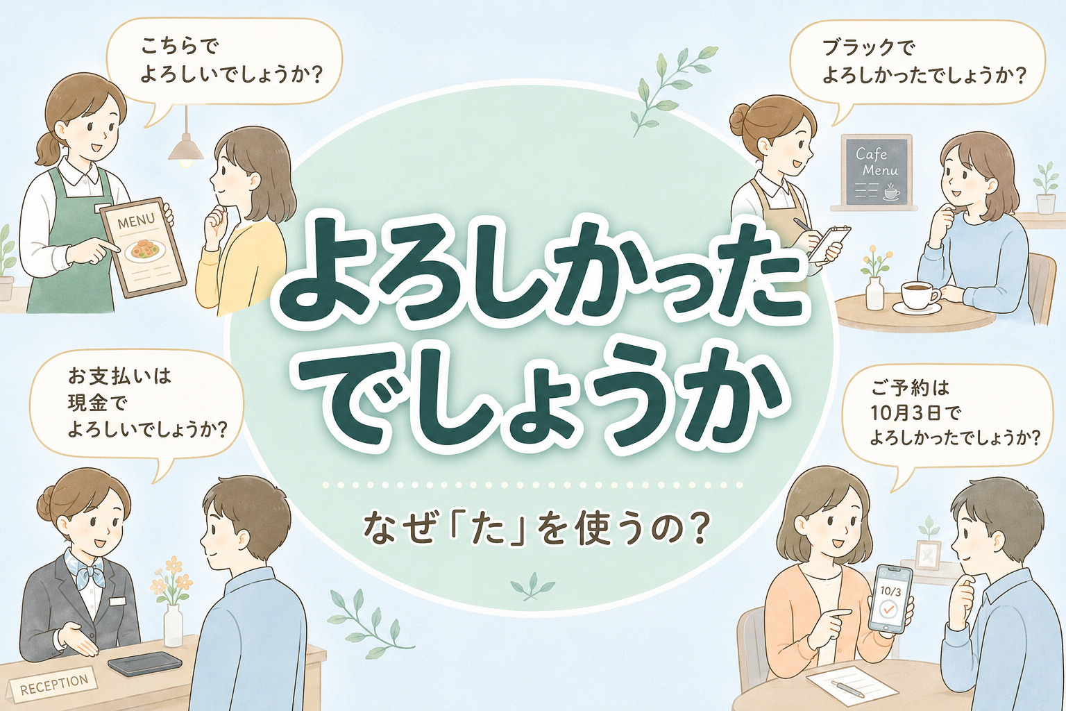 「よろしかったでしょうか」