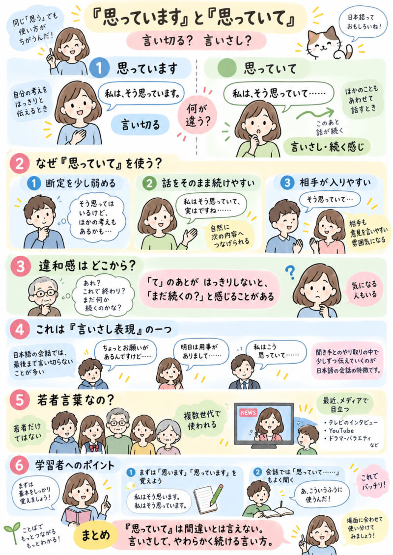 「おもっていて」まとめ