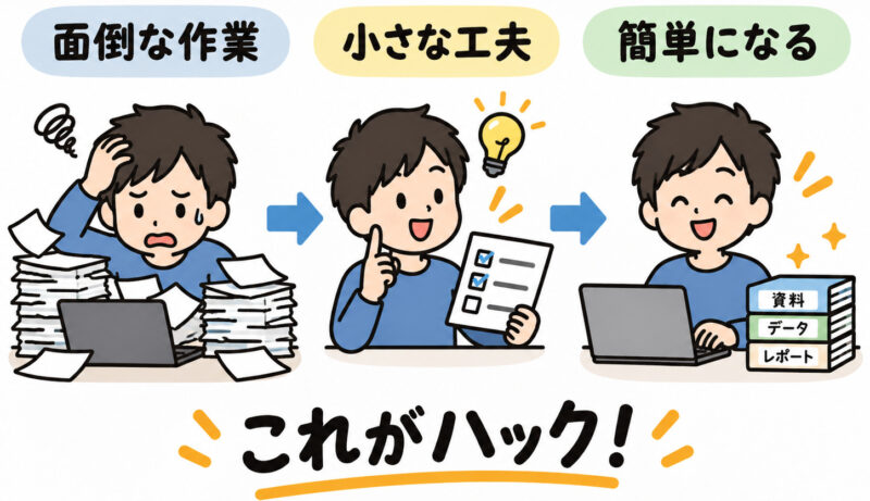 「これがハック」