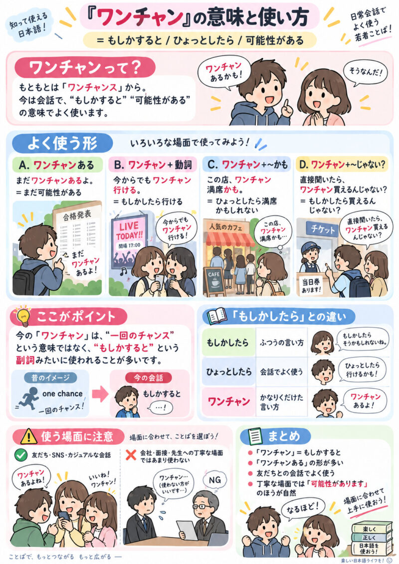 「ワンチャン」まとめ