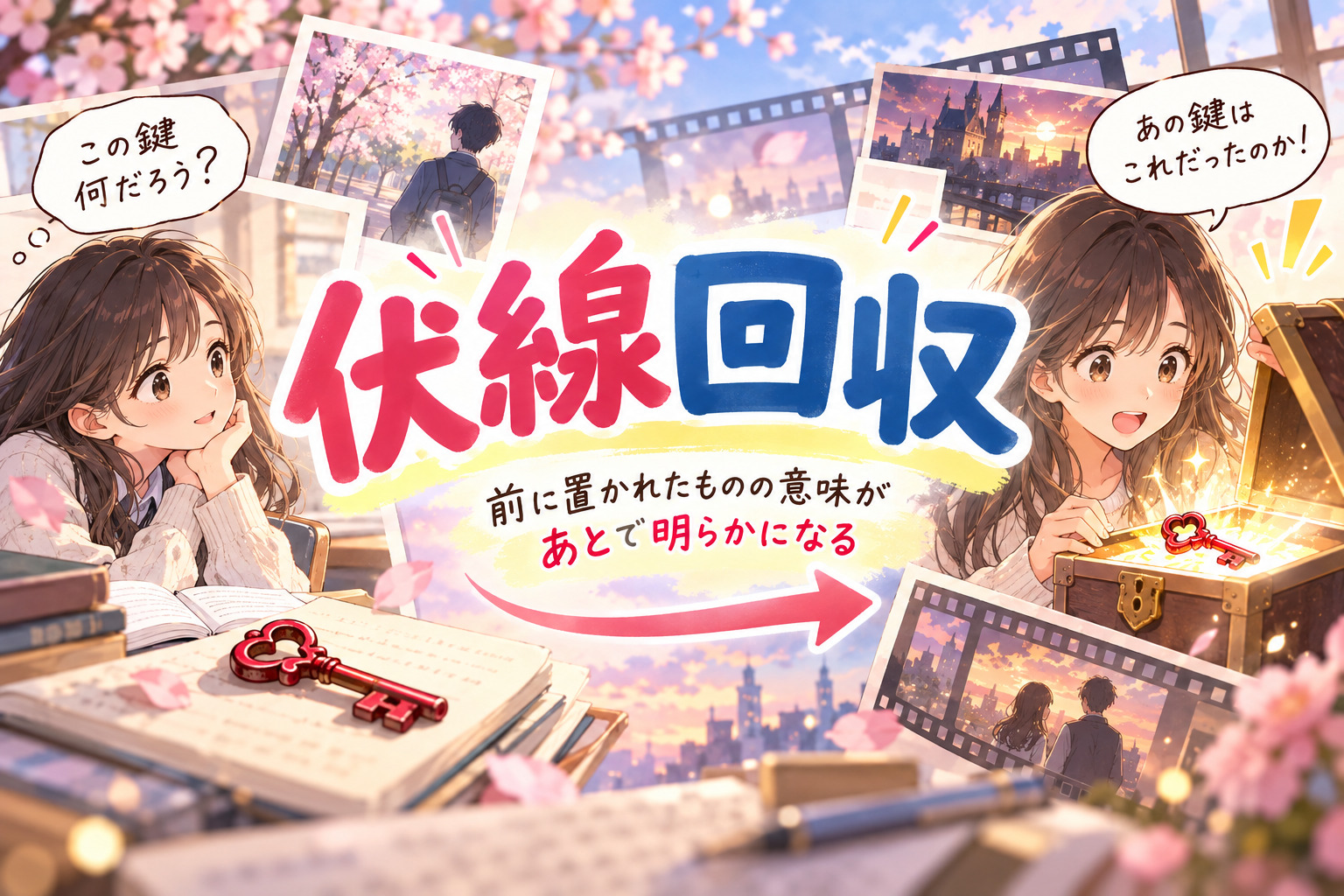 「伏線回収」