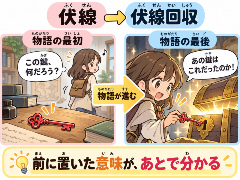 「伏線回収」意味
