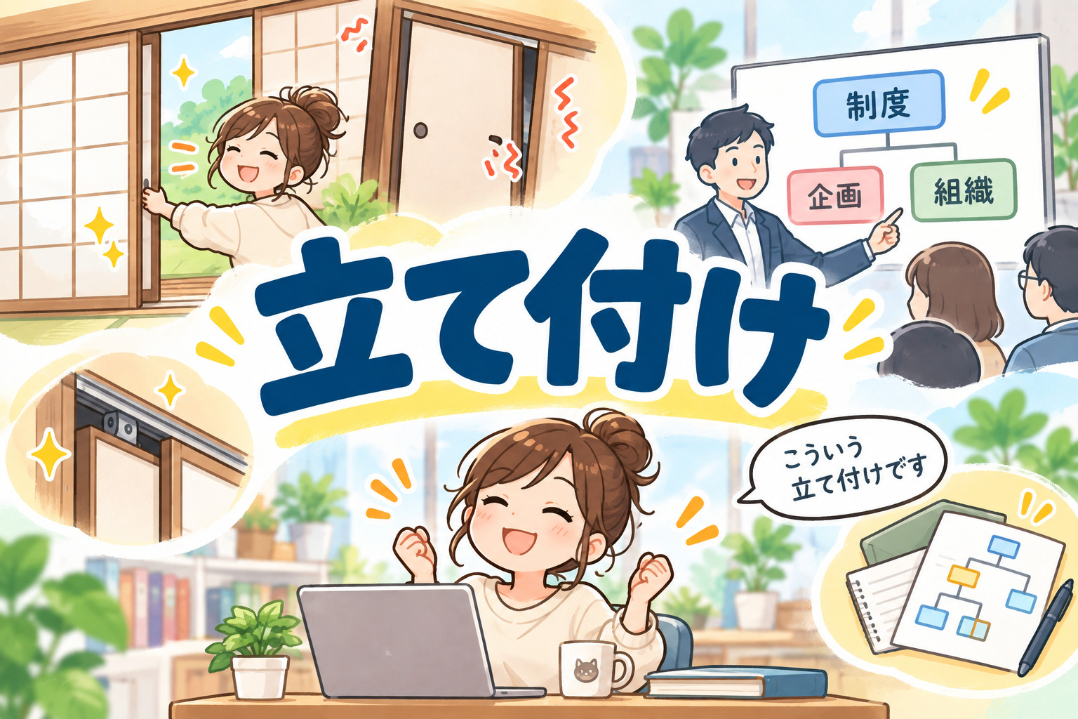 「立て付け」