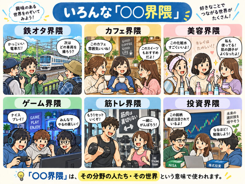 いろんな界隈