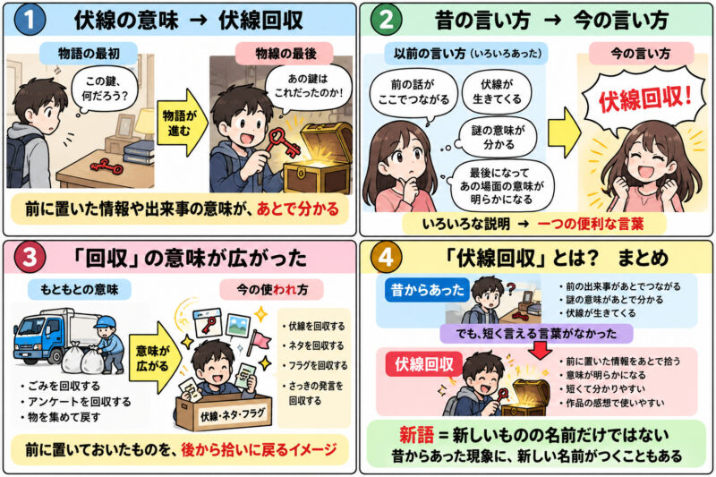 伏線回収「まとめ」