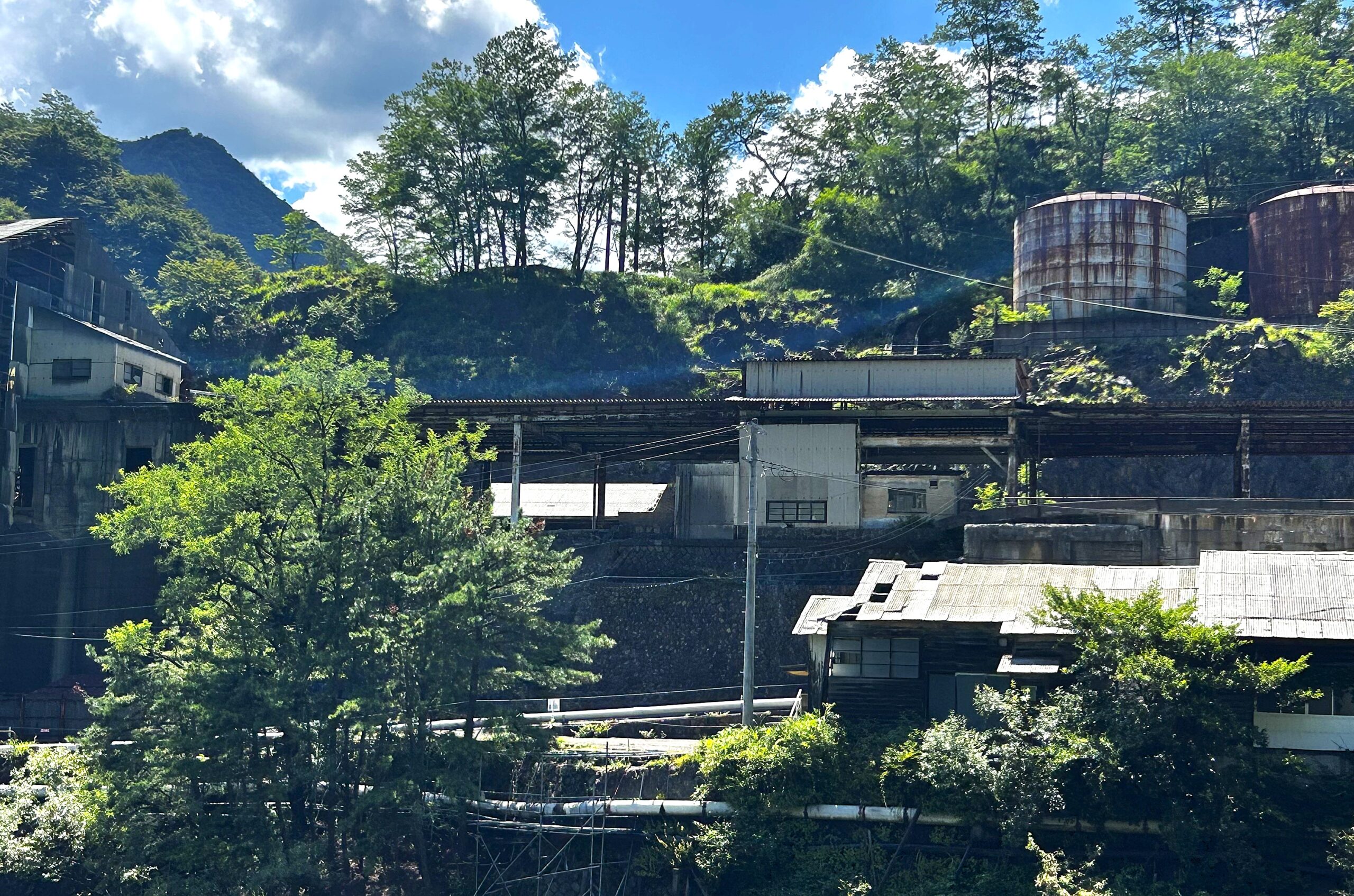 足尾銅山廃墟2025年