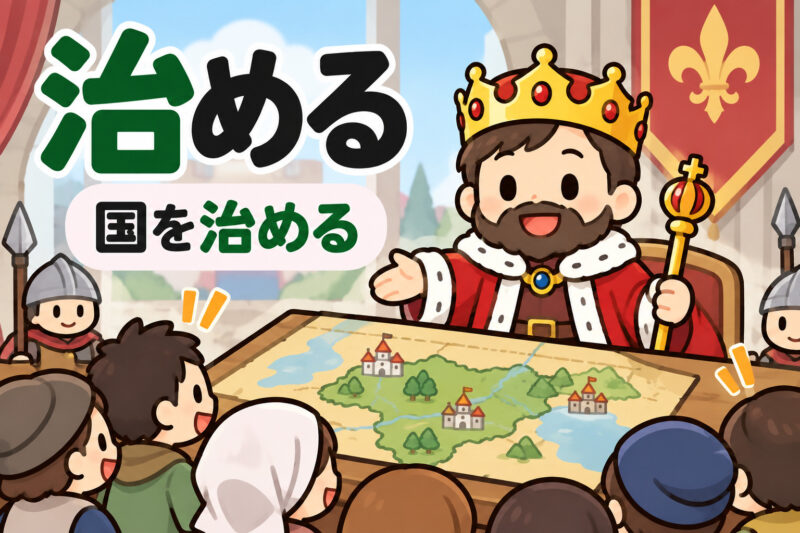③王が「治める」