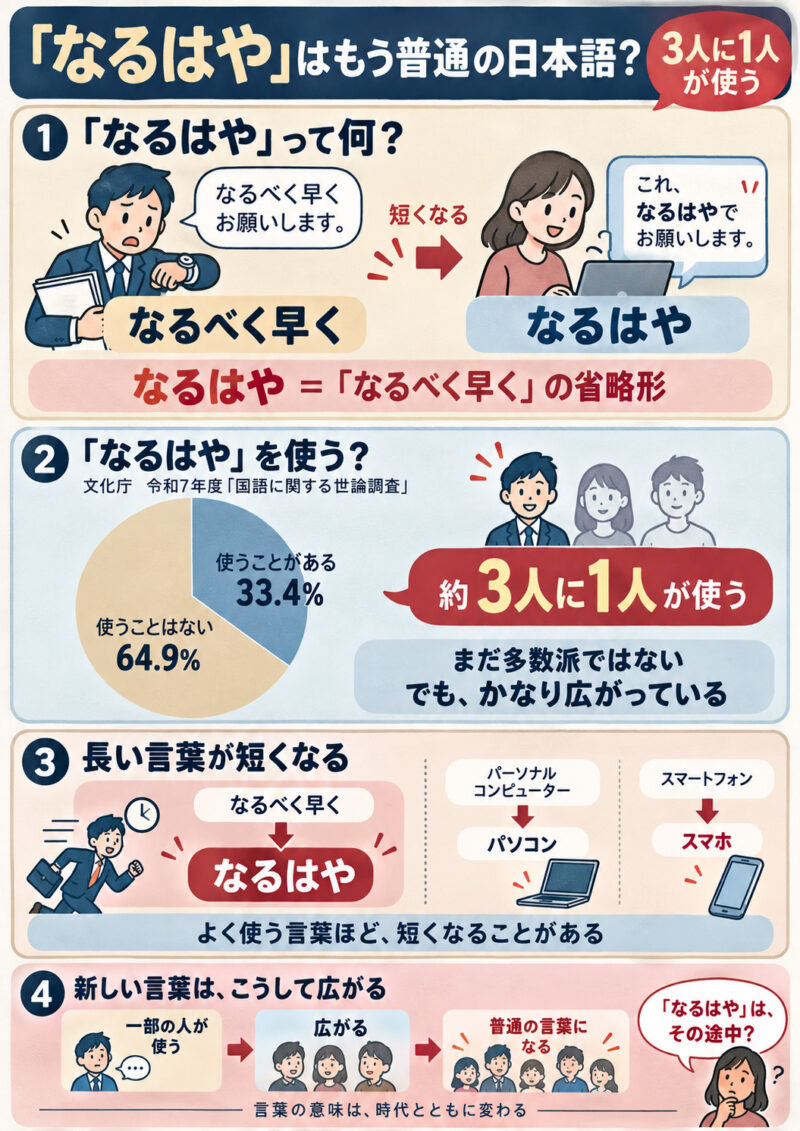 「なるはや」まとめ