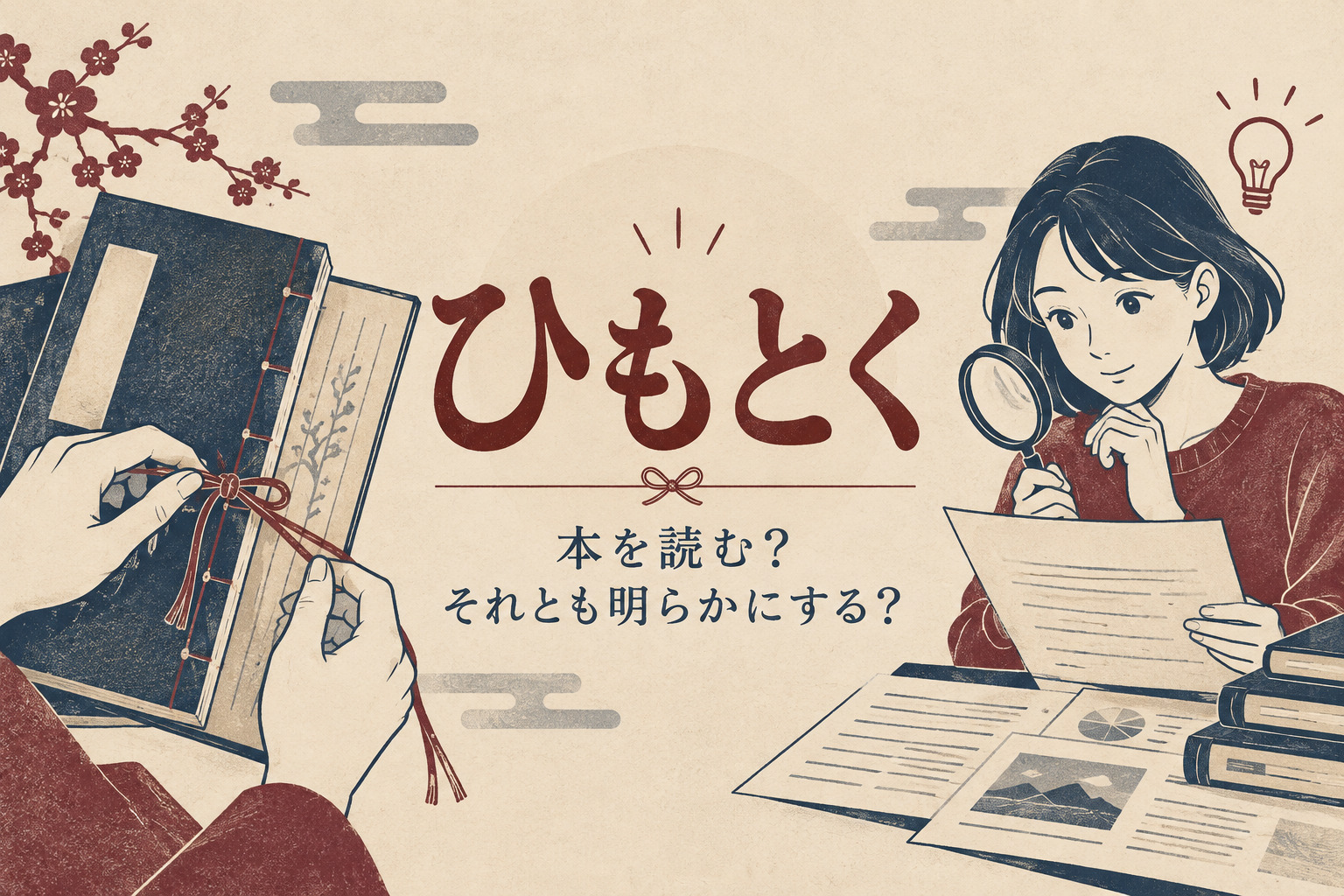 ひもとく